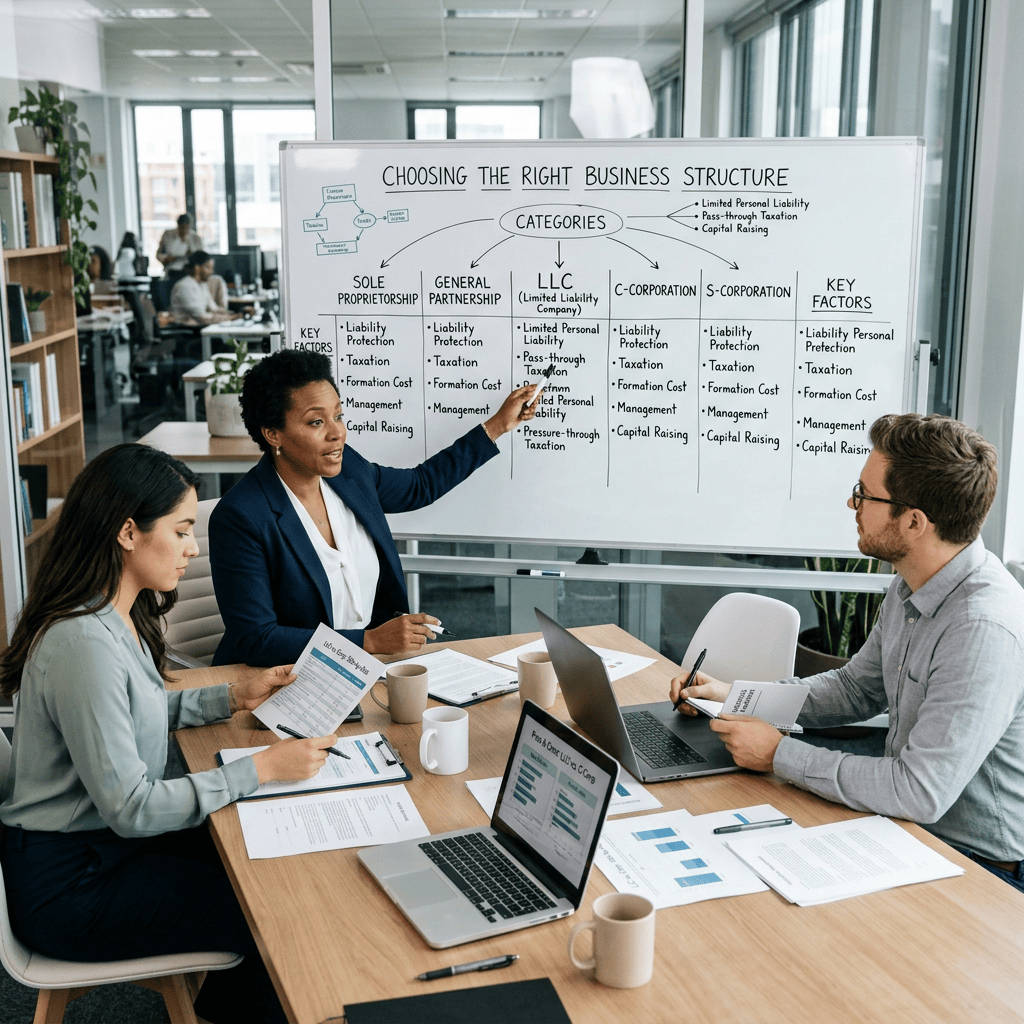 How to Choose the Right Business Structure in&nbsp;Virginia?